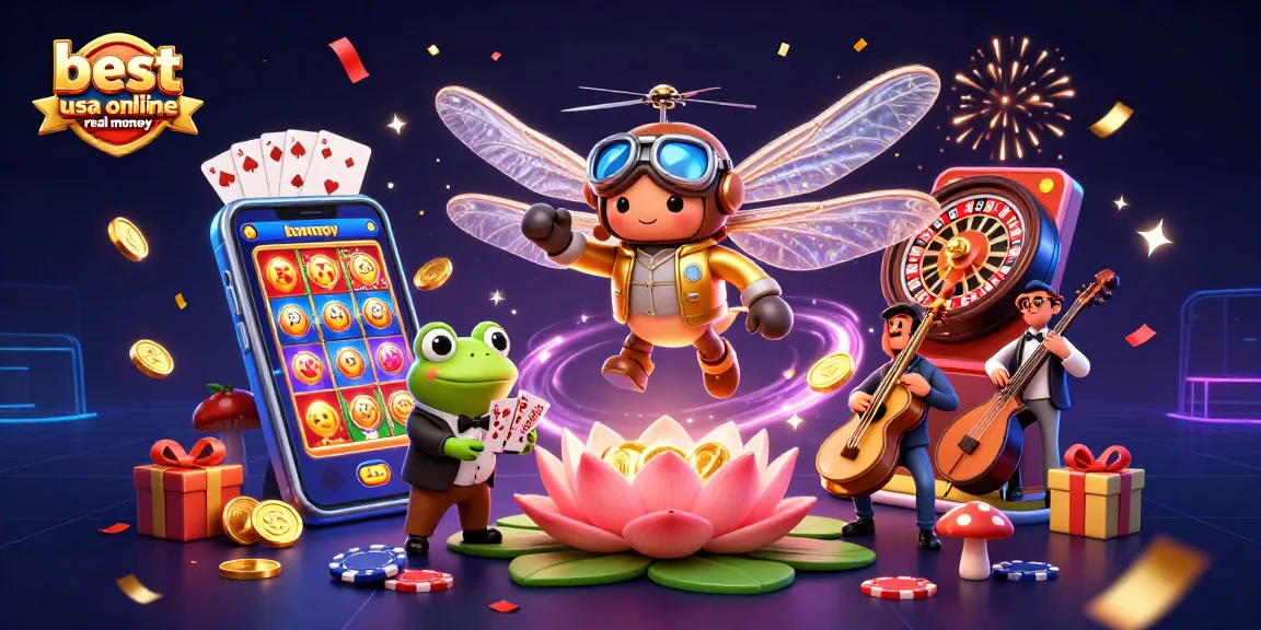 Experience the thrills at the best usa online casino real money with vibrant gaming elements and exciting visuals.